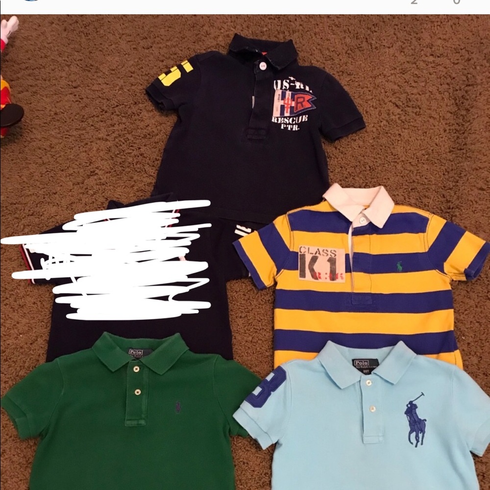 4Ralph Lauren polos